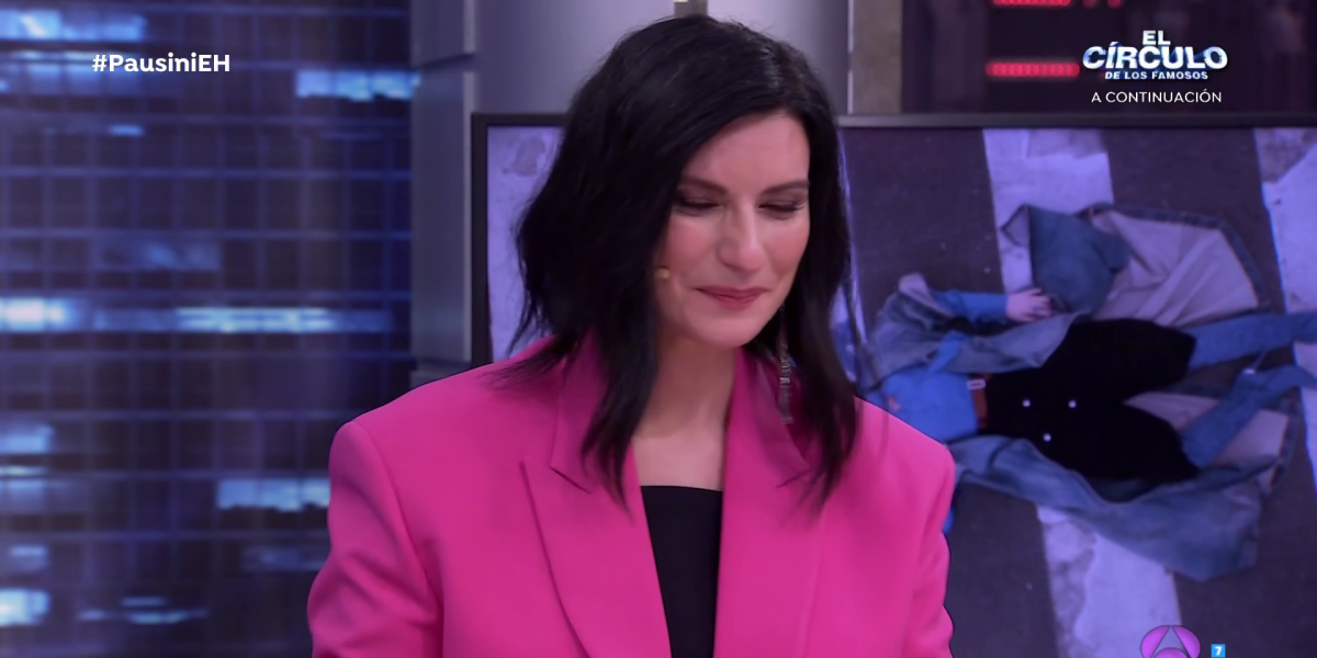 Laura Pausini se quiebra en directo y conmueve a Pablo Motos y a la audiencia de El Hormiguero