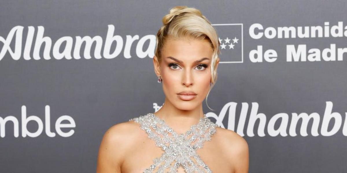 Jessica Goicoechea, novia de Bartra, enseña los pezones con este impactante vestido