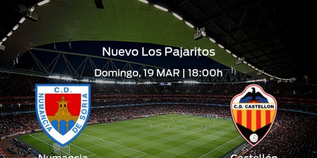 Previa del encuentro: el Numancia recibe al Castellón en la vigésimo octava jornada