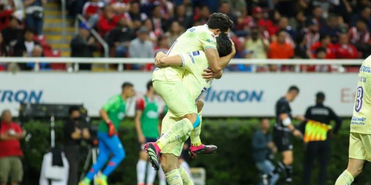 4-2: el Cabecita Rodríguez anota dos goles en el triunfo del América en el derbi