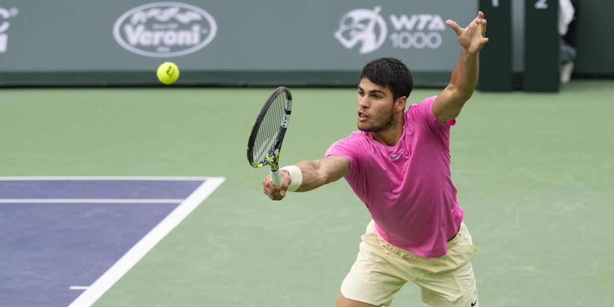 Horario y dónde ver por TV el Alcaraz - Bagnis del Masters 1000 de Miami