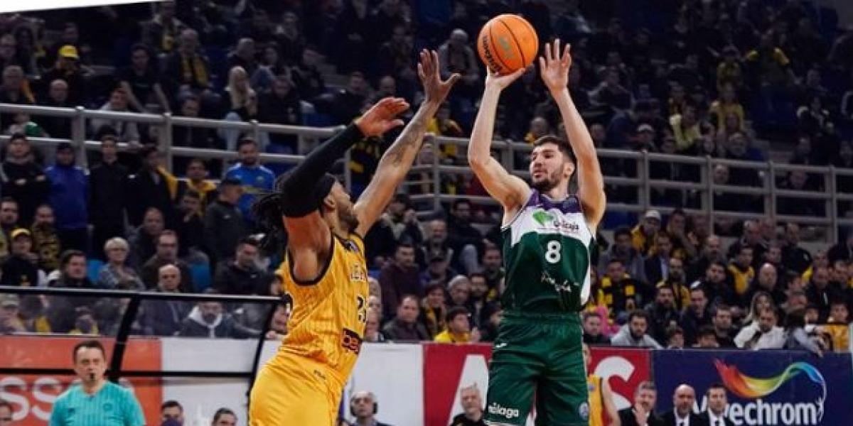 65-75: El Unicaja conquista Atenas y tendrá ventaja de campo en cuartos