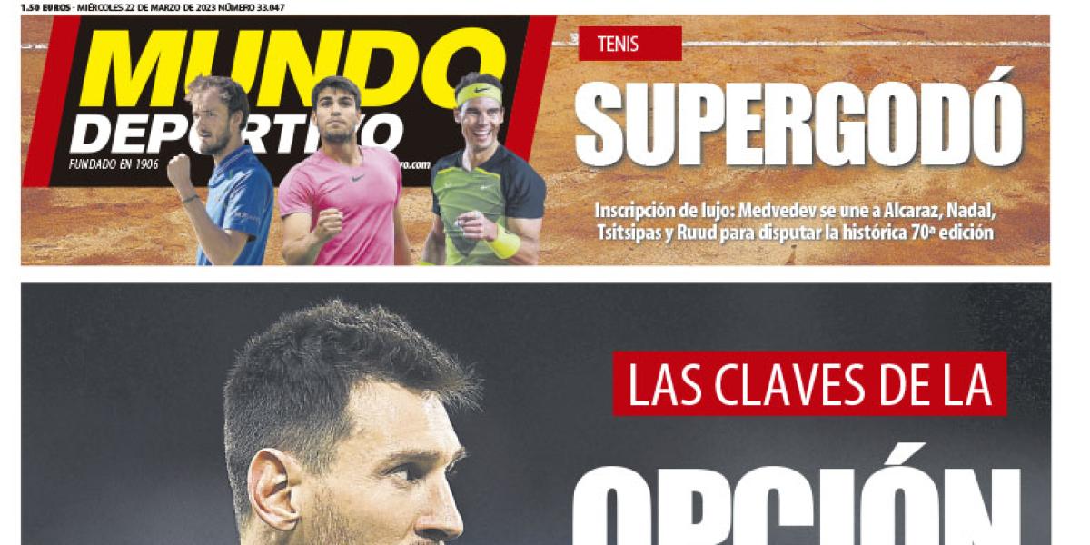 Las claves de la vuelta de Messi al Barça y Gabri Veiga, en las portadas