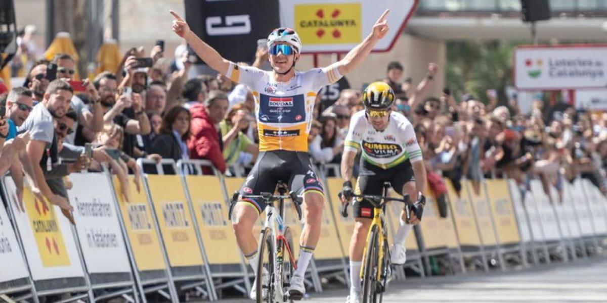 Roglic deja ganar a Evenepoel en Barcelona y conquista con elegancia la Volta