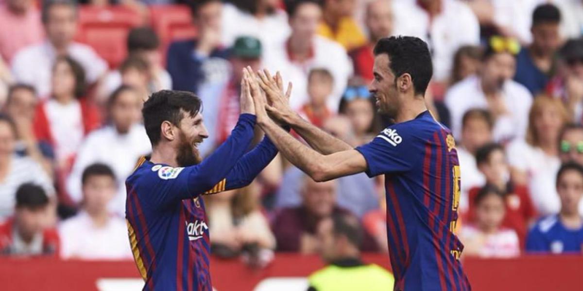 Sergio Busquets y Messi pudieron ir al Real Madrid