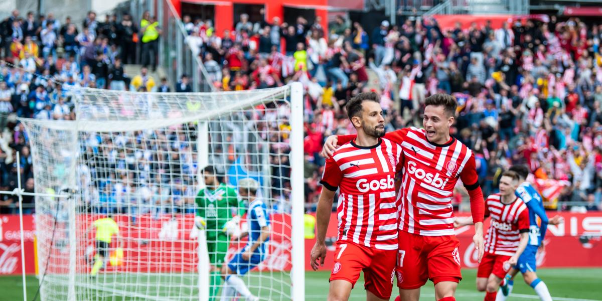 2-1, El Girona noquea al Espanyol gracias a un penaltito