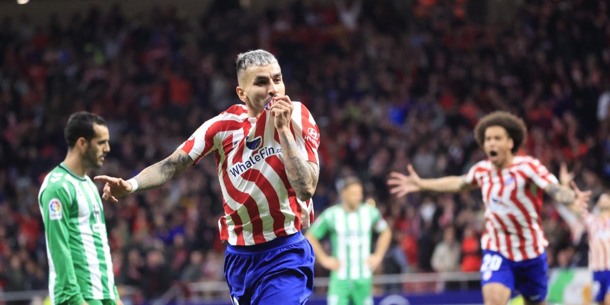 1-0. Un Ángel acerca al Atlético a la Champions en una Santa jornada