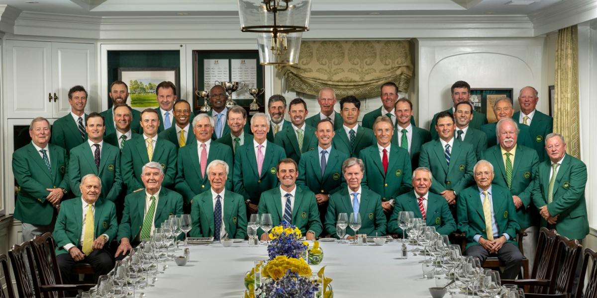 Cordialidad en la Cena de Campeones y nulas referencias a LIV Golf