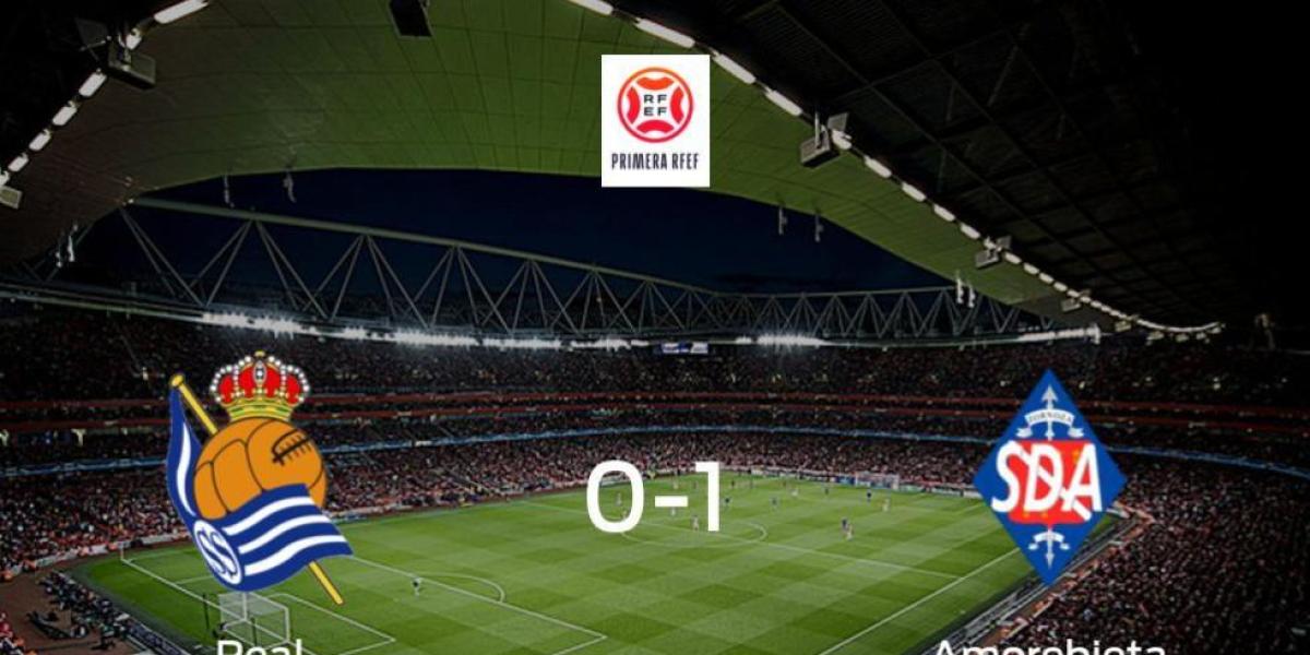 El Amorebieta se lleva los tres puntos frente a la Real Sociedad B (0-1)