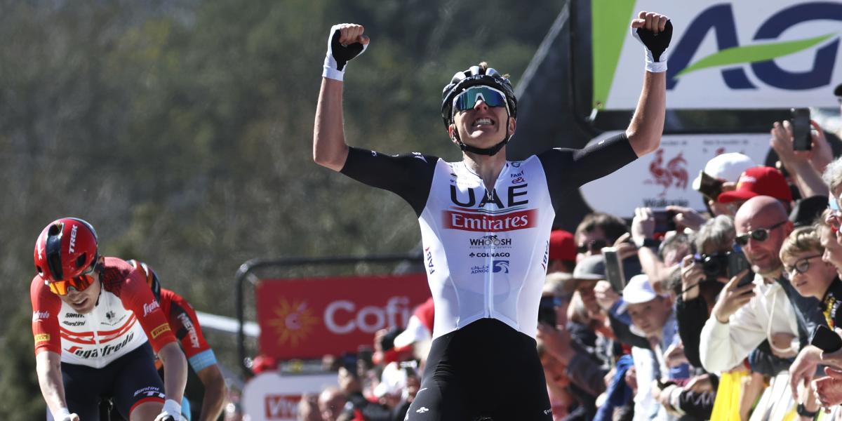 Pogacar reaparece hoy tras su lesión antes del Tour de Francia