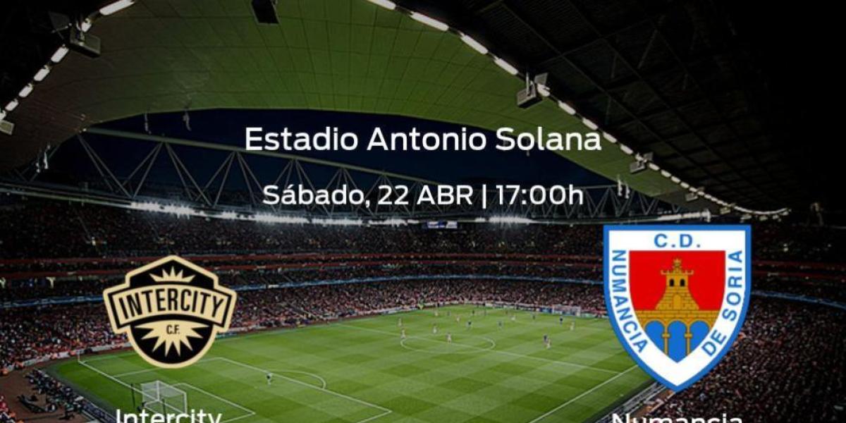 Jornada 33 de la Primera Federación: previa del encuentro CF Intercity - Numancia