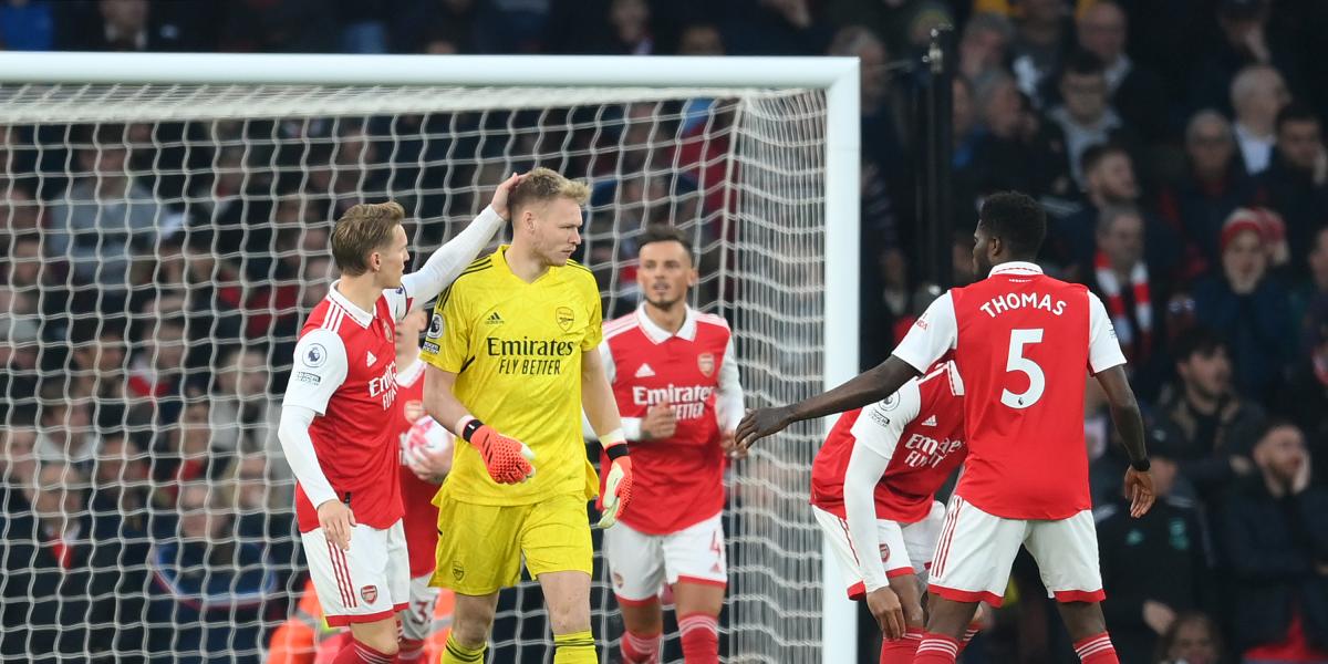 ¡Vaya fallo de Ramsdale! El colista se adelanta ante el Arsenal