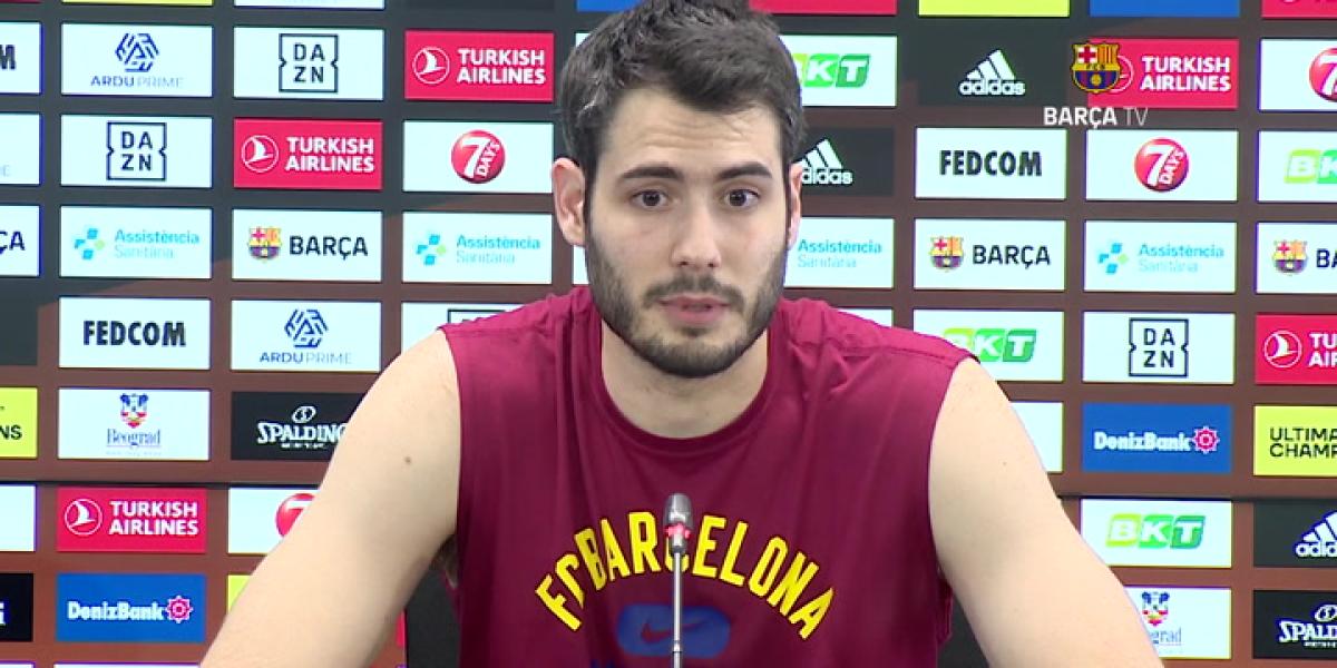 Abrines asegura que la diferencia del Barça con Zalgiris no es de 20 puntos