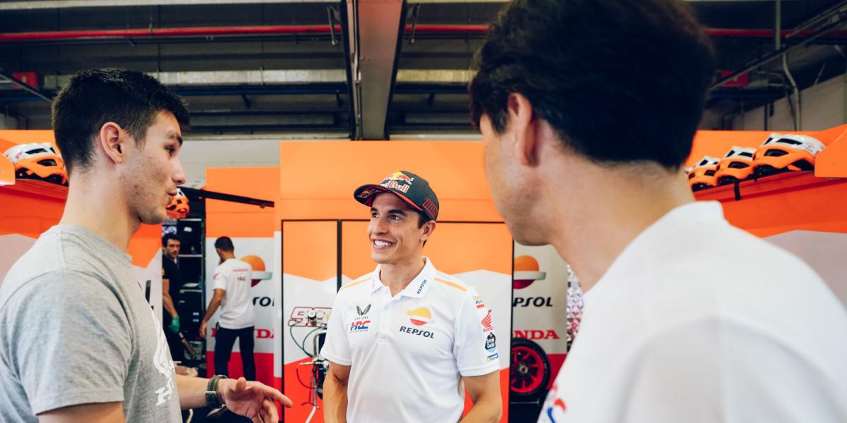 Así recibió Lecuona la noticia de que iba a sustituir a Marc Márquez