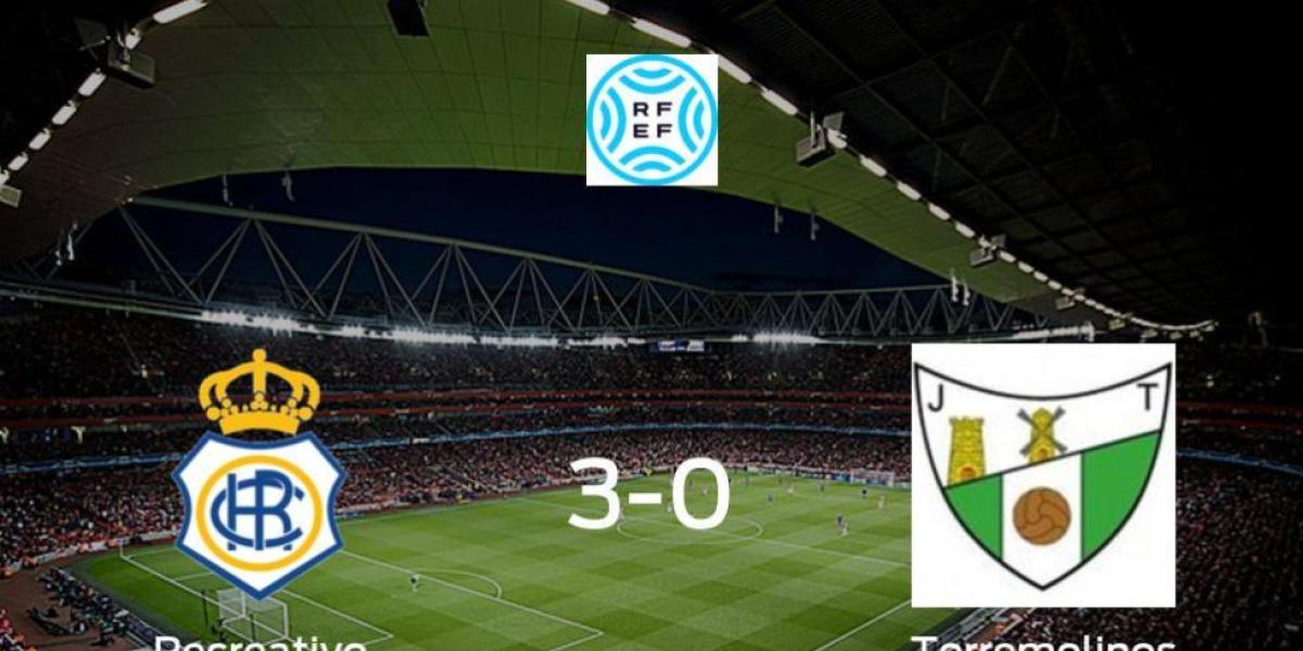 El Recreativo consigue la victoria frente al Torremolinos con una goleada (3-0)