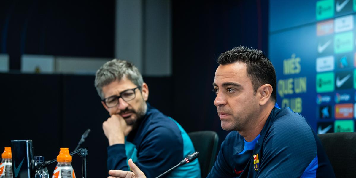 Rueda de prensa de Xavi Hernández y Oriol Romeu, en directo | Última hora del Barcelona y la Champions League
