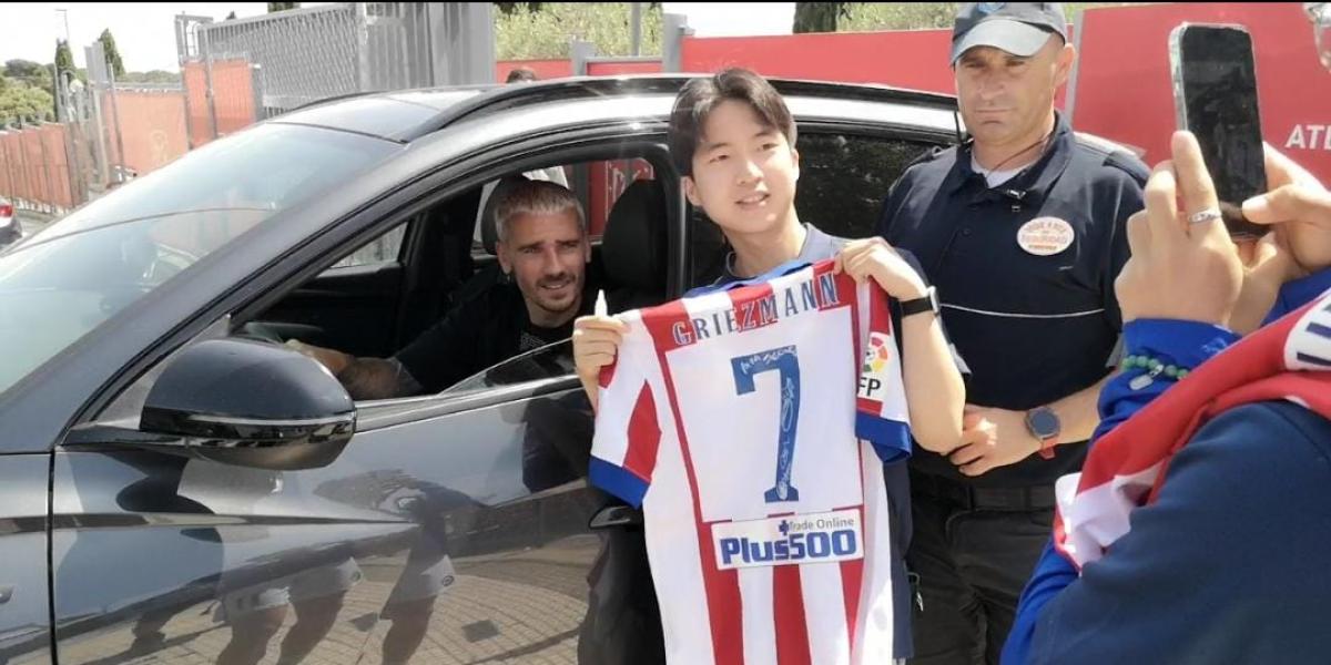 Y Griezmann los hizo felices