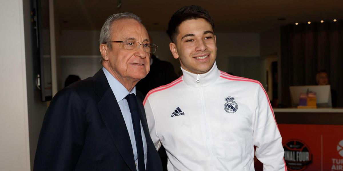 Florentino Pérez, en Kaunas