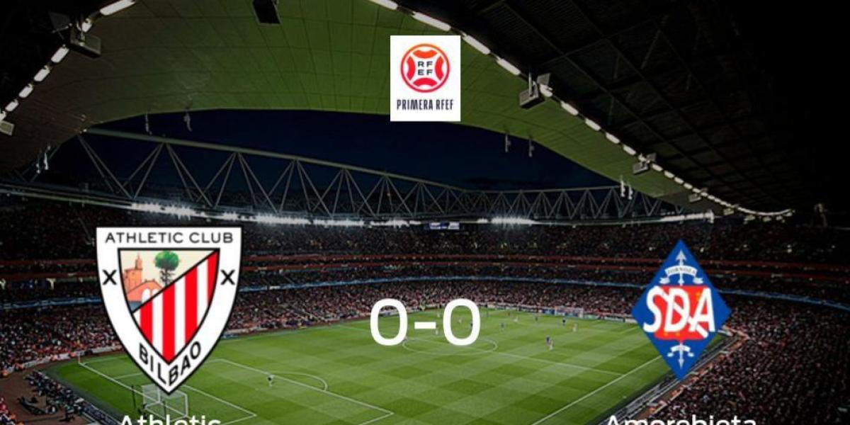 El Bilbao Ath. y el Amorebieta no encuentran el gol y se reparten los puntos (0-0)