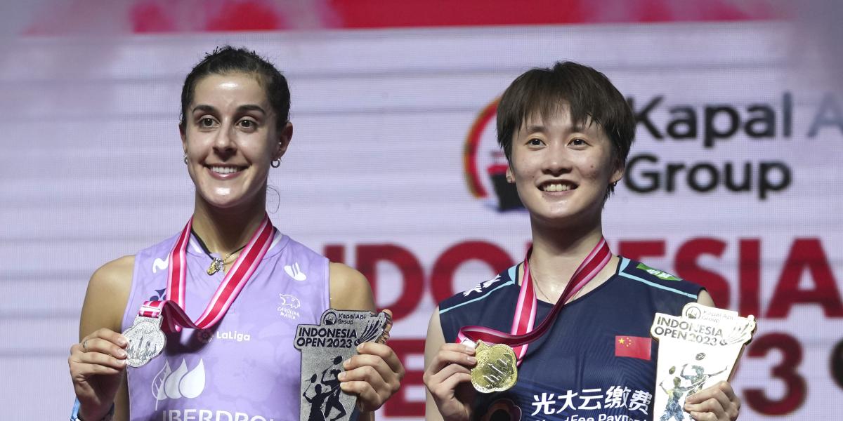Yu Fei Chen deja a Carolina Marín sin título en Indonesia