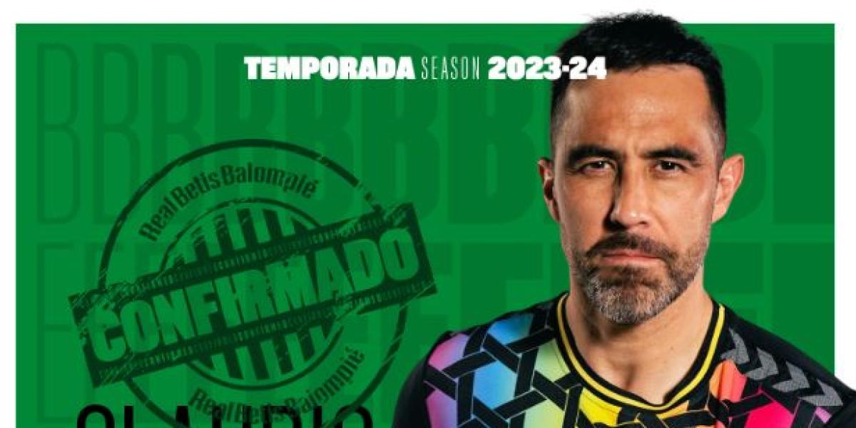 El Betis hace oficial la renovación de Claudio Bravo