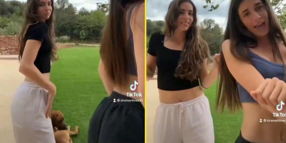 El perreo de Sira Martínez junto a una amiga que ha revolucionado por completo Tik Tok