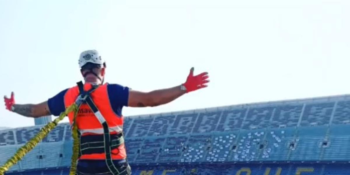 ¡Espectacular: los obreros del Camp Nou muestran la reforma desde dentro!