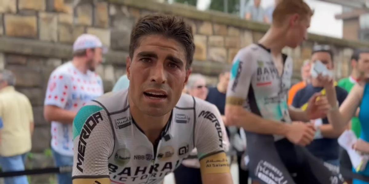 El mensaje de Mikel Landa a la afición tras la primera etapa del Tour en Bilbao