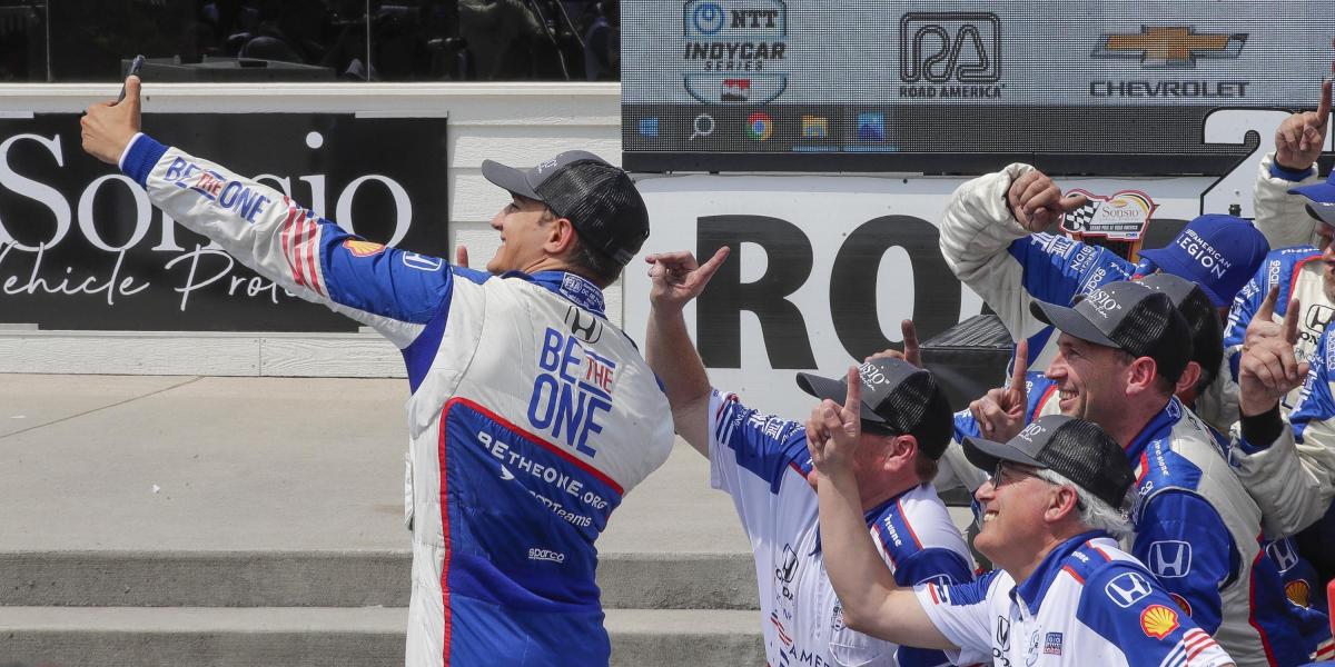 Colton Herta logra la pole y Àlex Palou saldrá cuarto en Mid-Ohio