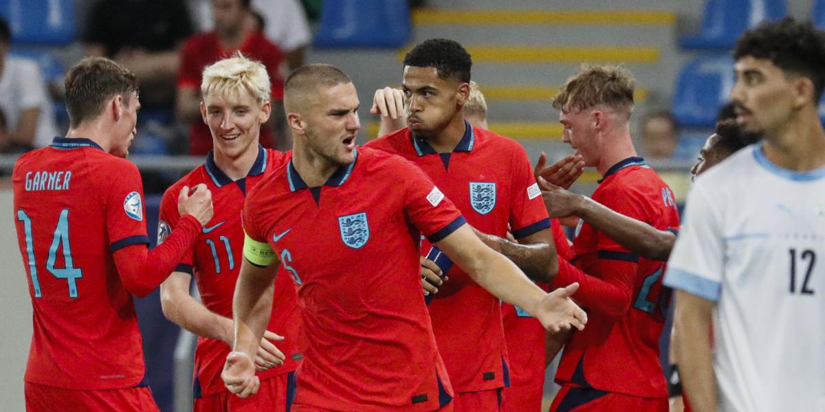 Israel 0 - 3 Inglaterra: resultado, resumen y goles | Europeo Sub21