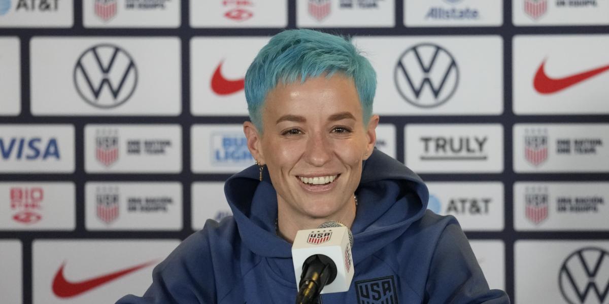 Preguntan a Rapinoe por las mujeres trans en el fútbol y ojo a la respuesta: No me ando con rodeos...