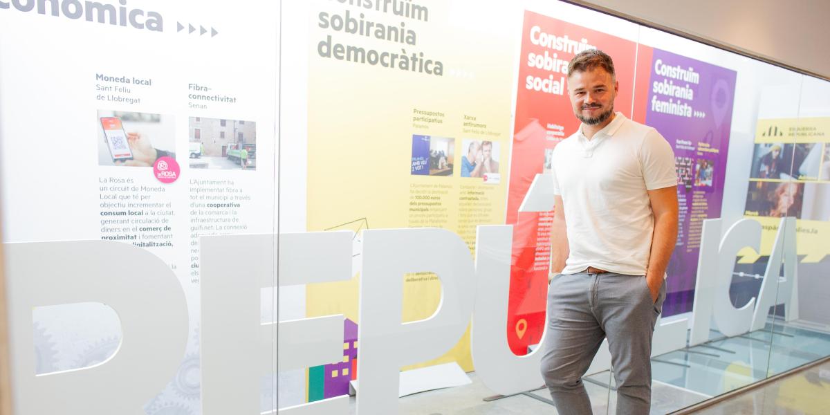 Gabriel Rufián, candidato por ERC