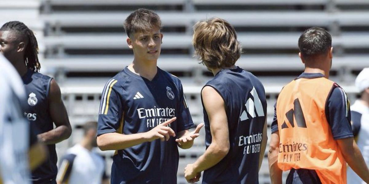 Modric apadrina a Arda Güler