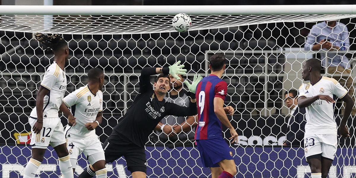 El mensaje de Courtois tras perder el Clásico