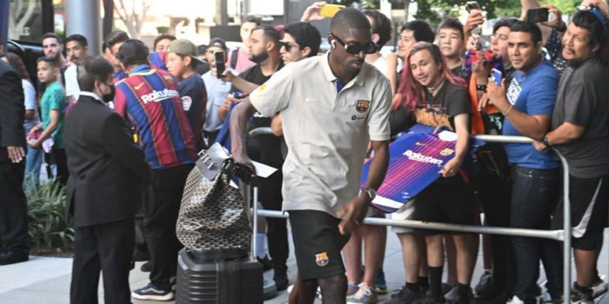 El Barça se plantea retener a Dembélé hasta el día 21