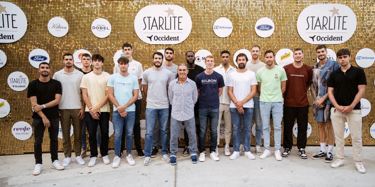 La selección española de basket, invitada de lujo en Starlite