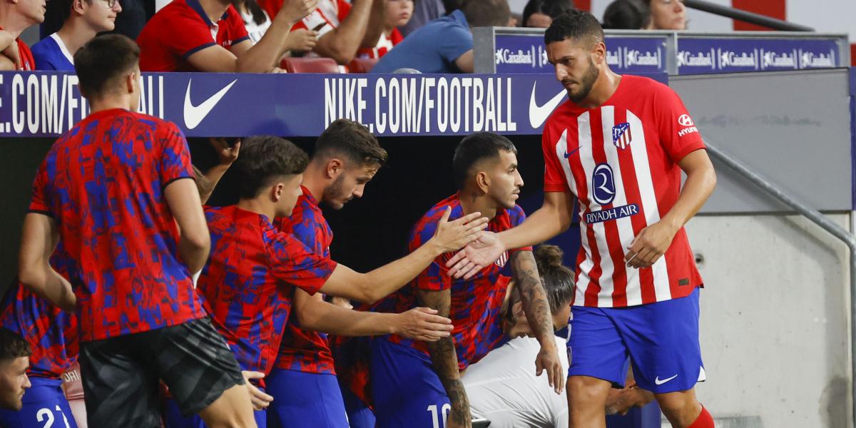 El Atlético languidece sin su vitamina K