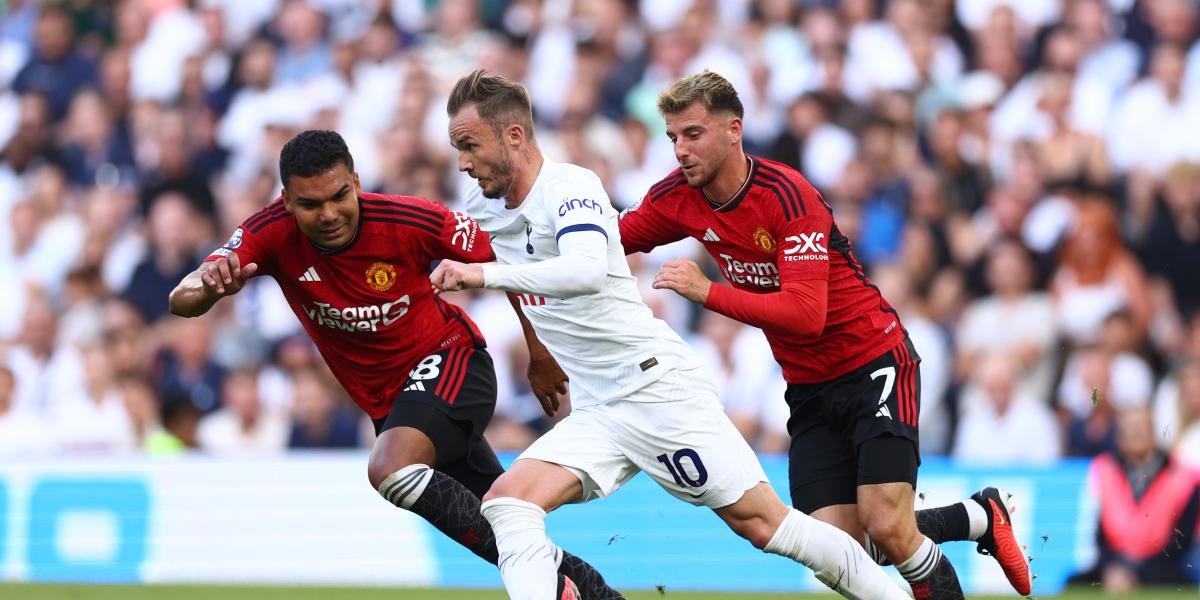 El Tottenham endosa al United su primera derrota