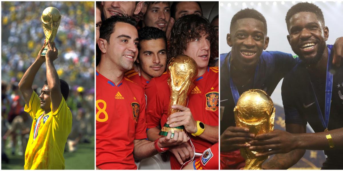 Los 21 jugadores y jugadoras del Barça que han ganado un Mundial