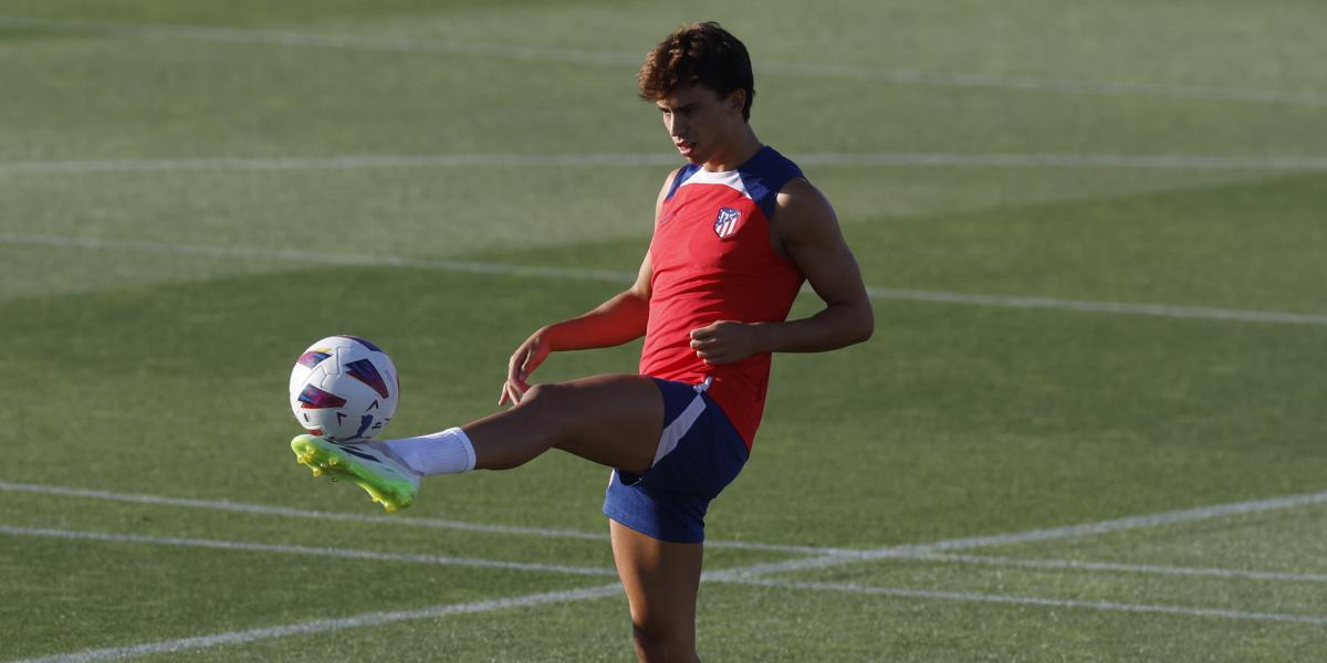 Joao realizó media sesión y se borra contra el Numancia