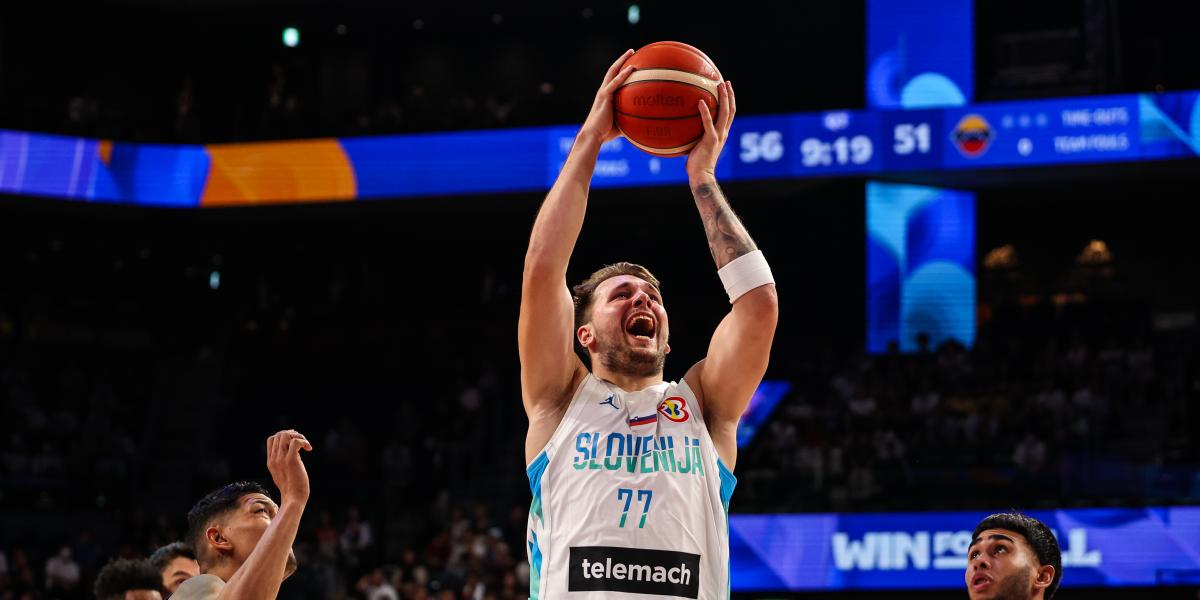100-85: Eslovenia se impone con un Doncic descomunal