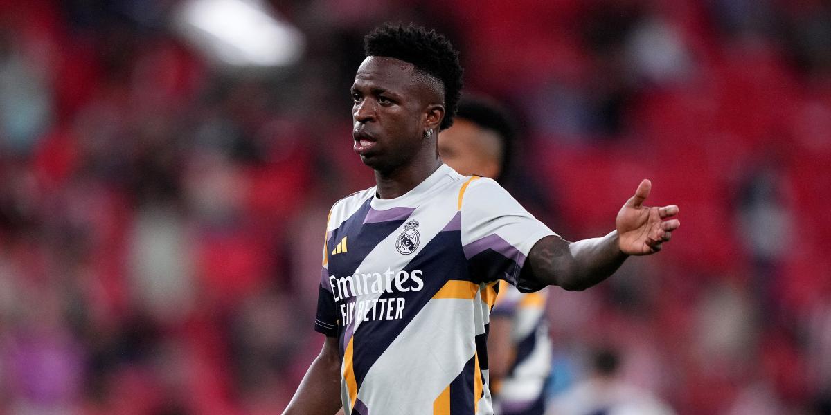 Los partidos que se perderá Vinicius por lesión