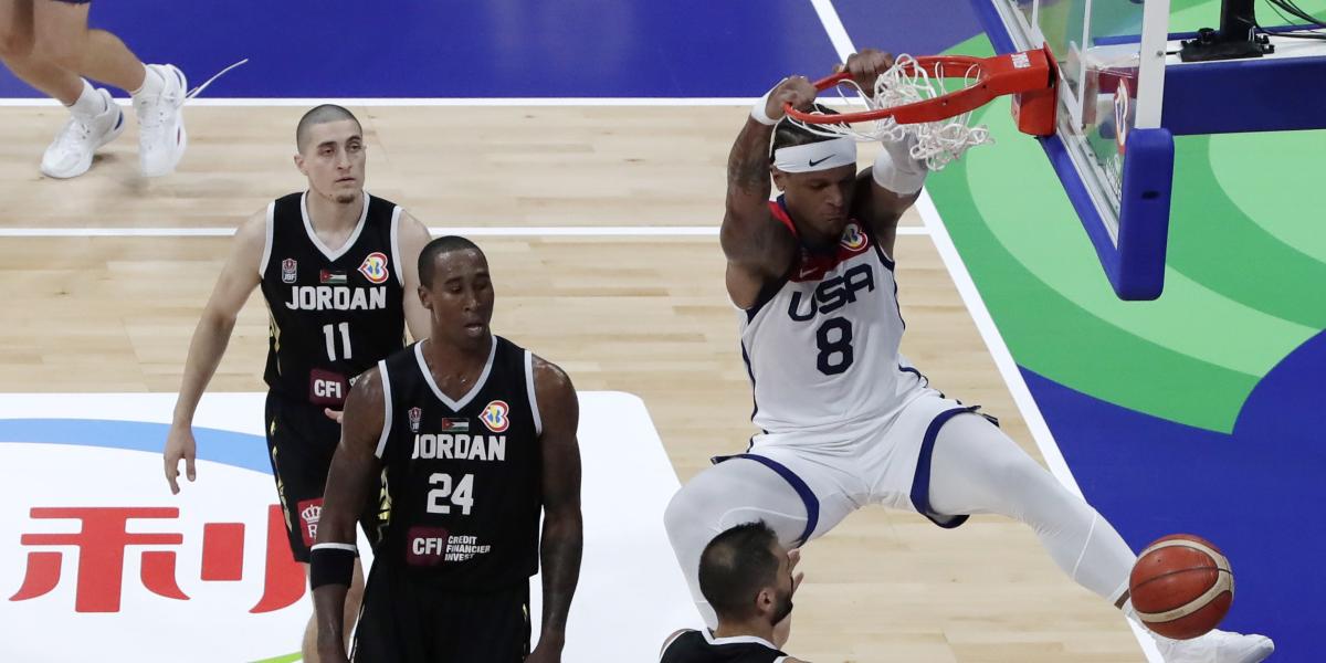 Estados Unidos 110 - 62 Jordania: resultado y puntos | Mundial de baloncesto 2023