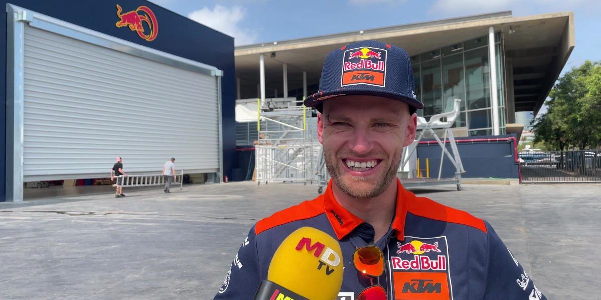Brad Binder avisa a Ducati: “El objetivo claro es acabar el año por delante de ellos”