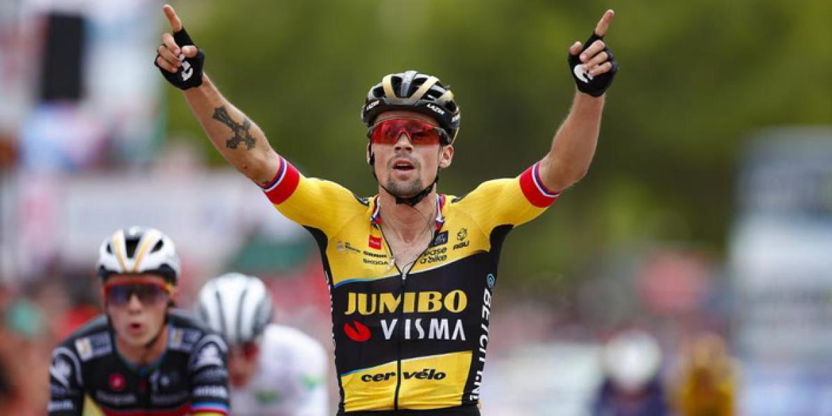 Zarpazo de Roglic ante un respondón Evenepoel, Kuss nuevo líder de la Vuelta