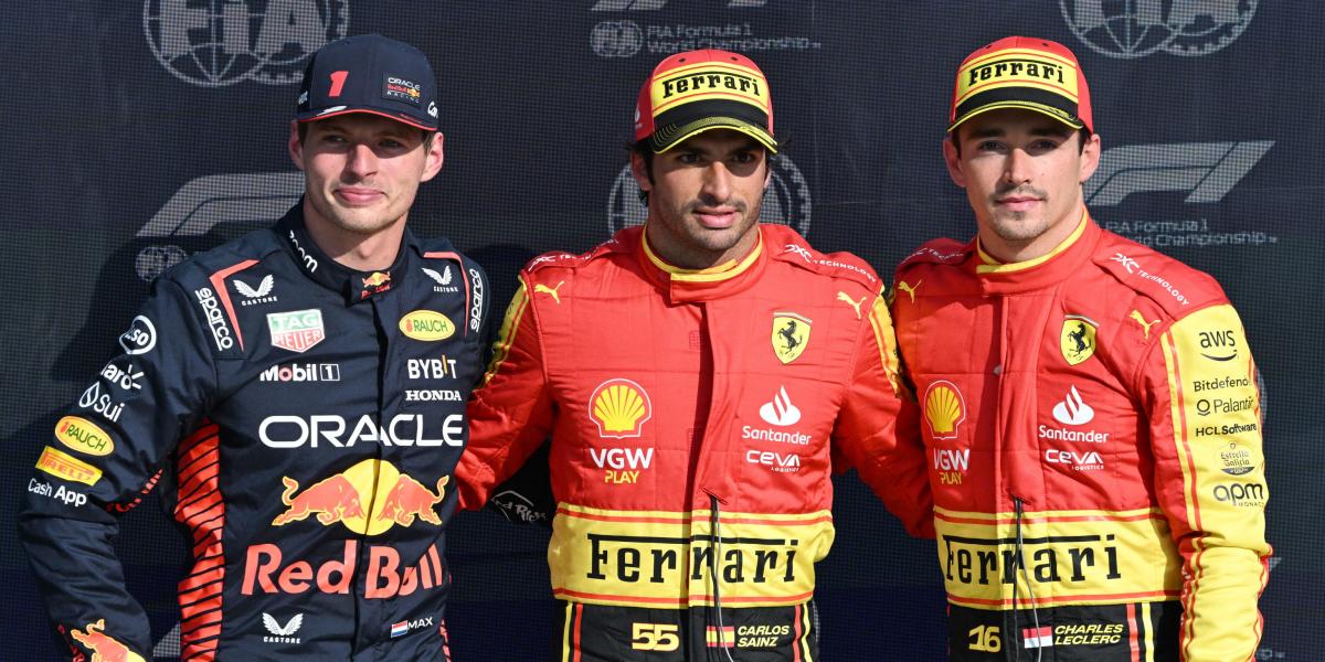 Así queda la parrilla de salida para el GP de Italia de F1 2023: Sainz busca la gloria y Alonso, remontar