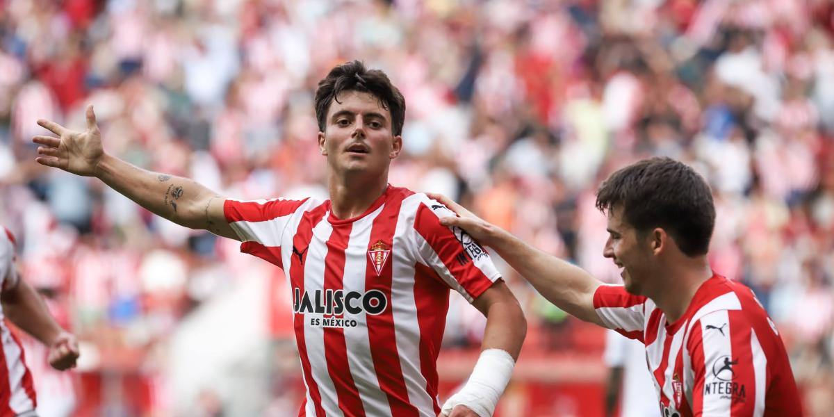 El Sporting se lleva la victoria ante el Burgos en el último suspiro