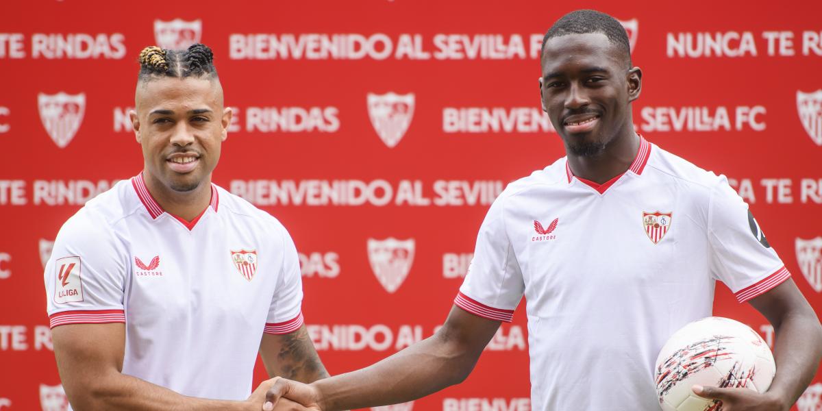 Mariano y Soumaré, con la ilusión por bandera en el Sevilla