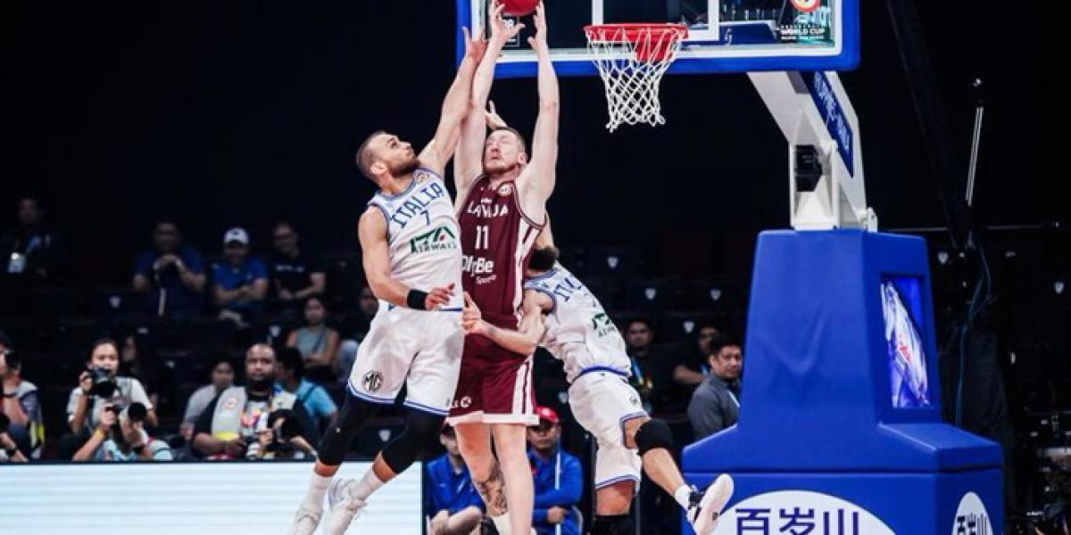 82-87: Letonia doblega a Italia y pugnará por el quinto puesto