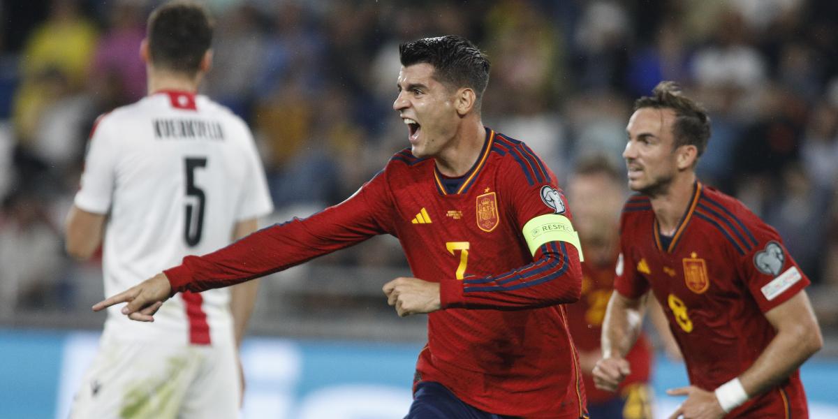 España se pone las botas ante Georgia